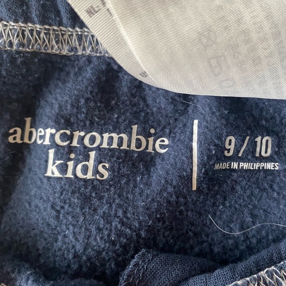 Girls Abercrombie Kids color-block joggers | Size 9-10 | Good condition - Picture 2 of 2